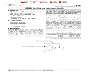 LMC6001BIN/NOPB.pdf