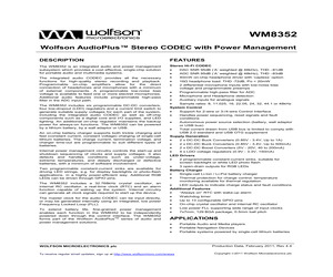 WM8352GEB/V.pdf