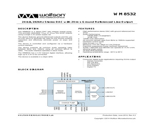 WM8532CGEFL/RV.pdf