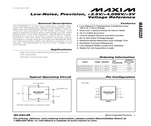 MAX6220ASA-5.0+T.pdf