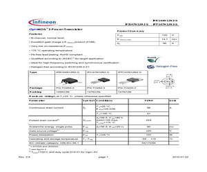 IPP147N12N3GXKSA1.pdf