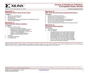 XC2V1000-4FG256I.pdf