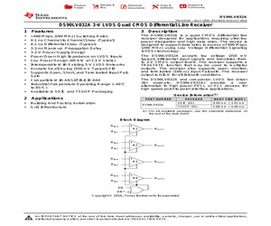 DS90LV032ATMTCX/NOPB.pdf