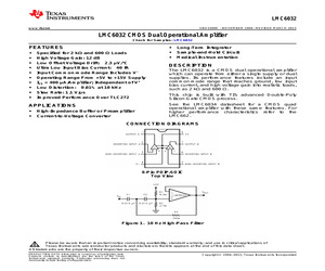 LMC6032IMX/NOPB.pdf