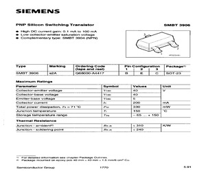 SMBT3906E6327.pdf