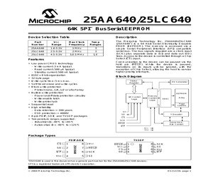 25AA640/SB.pdf