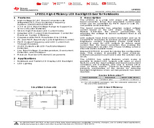 LP8551TLE/NOPB.pdf