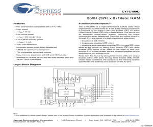 CY7C199D-10VXIT.pdf