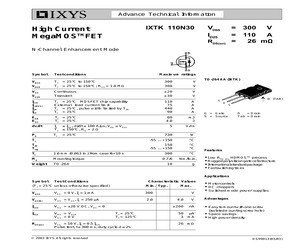 IXTK110N30.pdf