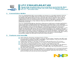 LPC2368FET100,518-CUT TAPE