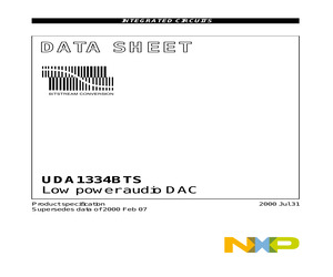 UDA1334BTS/N2,118.pdf