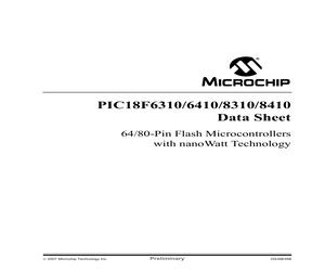 PIC18F6310-I/PTREL.pdf