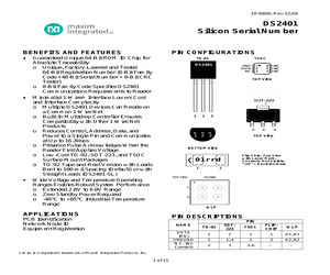 DS2401X1-S#T.pdf