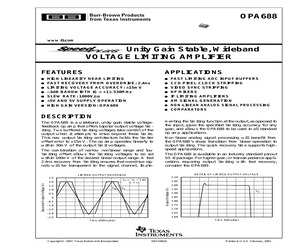 OPA688U/2K5.pdf