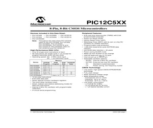 PIC12C509A-04/P-G.pdf