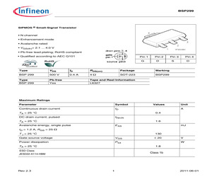 BSP299L6327XT.pdf