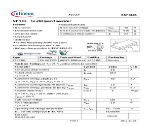 BSP318S H6327.pdf