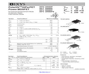 IXFH20N80P.pdf