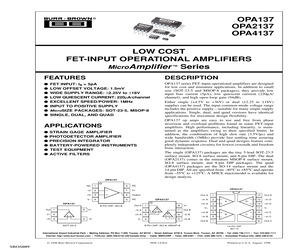 OPA137N/250.pdf