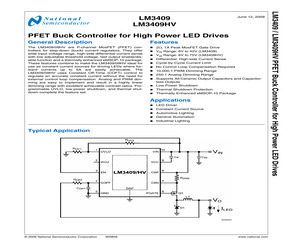 LM3409HVEVAL/NOPB.pdf