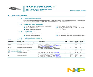 NXPS20H100CX,127