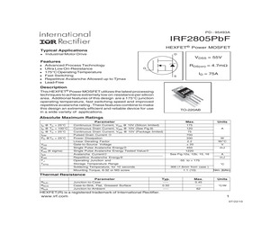 IRF2805PBF.pdf