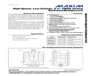 MAX4783ETE+T.pdf