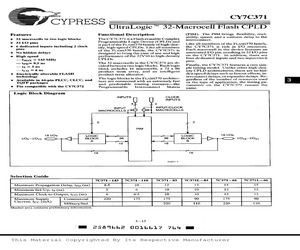 CY7C371-110AC.pdf