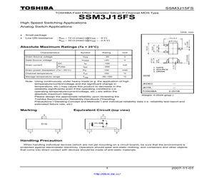 SSM3J15FS.pdf