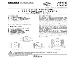 OPA336N/3KG4.pdf