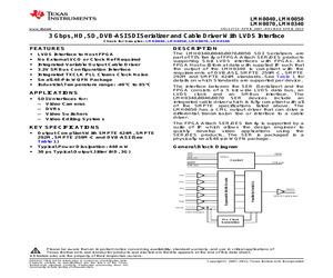 LMH0340SQ/NOPB.pdf