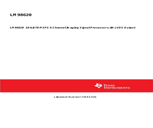 LM98620VHB/NOPB.pdf