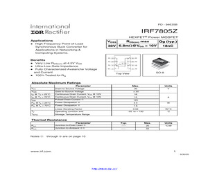 IRF7805Z.pdf