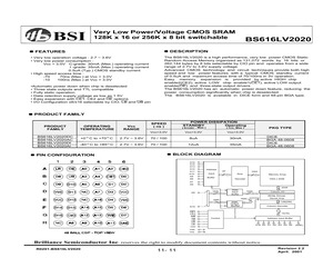 BS616LV2020AC-100.pdf