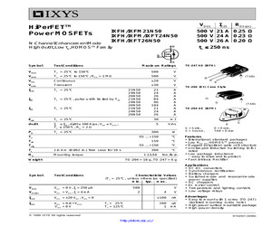 IXFH26N50.pdf