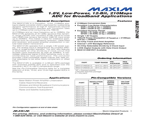 MAX1214NEGK+TD.pdf