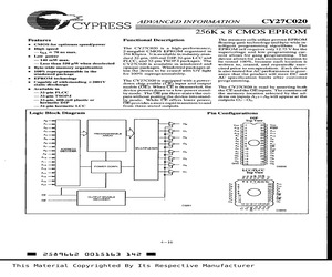 CY27C020-150ZC.pdf