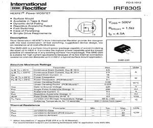 IRF830STRL.pdf