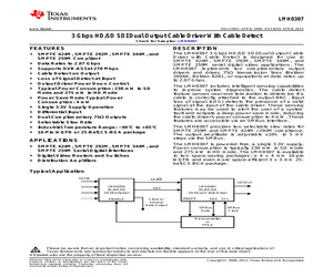 LMH0307SQE/NOPB.pdf