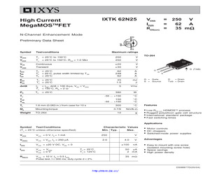 IXTK62N25.pdf