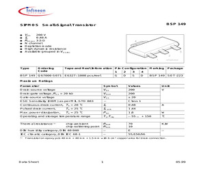 BSP149E6906.pdf