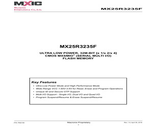 MX25R3235FM1IL0TR.pdf