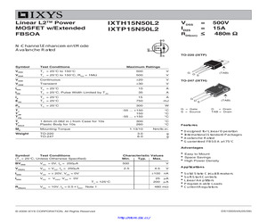 IXTH15N50L2.pdf