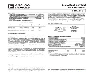 SSM2210SZ-REEL.pdf