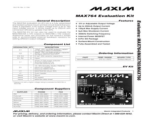 MAX764EVKIT-SO+.pdf