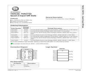 74AC32MTCX.pdf