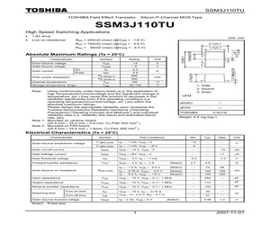 SSM3J110TU(TE85L).pdf