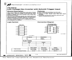 74LVX14M.pdf