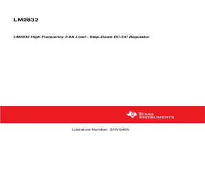 LM2832XSD/NOPB.pdf