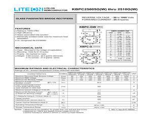 KBPC2502GW.pdf